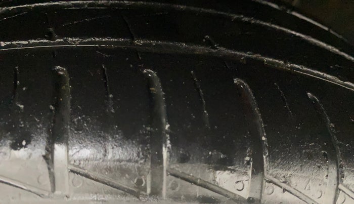 2022 Hyundai GRAND I10 NIOS SPORTZ AMT 1.2 KAPPA VTVT, Petrol, Automatic, 23,377 km, Left Front Tyre Tread