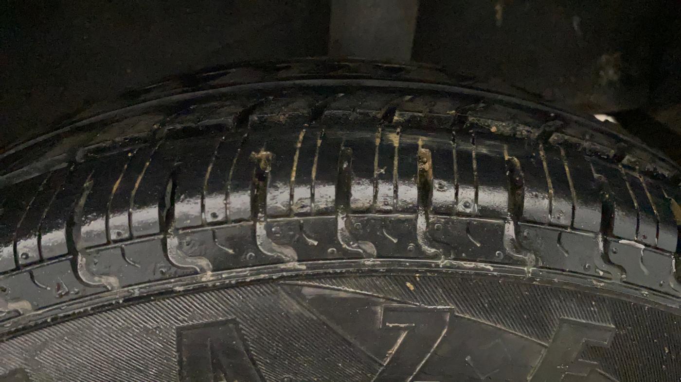 2017 Datsun Go A, Petrol, Manual, 32,763 km, Left Rear Tyre Tread