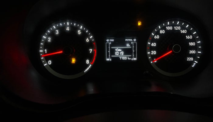 2022 Hyundai GRAND I10 NIOS SPORTZ 1.2 KAPPA VTVT CNG, CNG, Manual, 77,979 km, Odometer Image