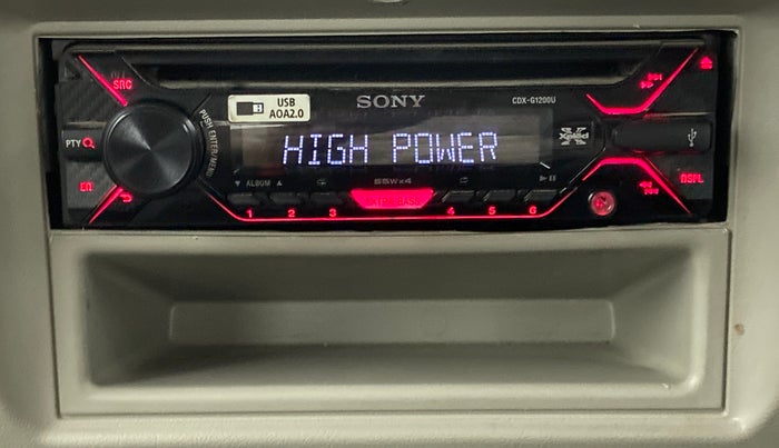 2021 Maruti Eeco 5 STR WITH A/C+HTR, Petrol, Manual, 12,979 km, Infotainment System