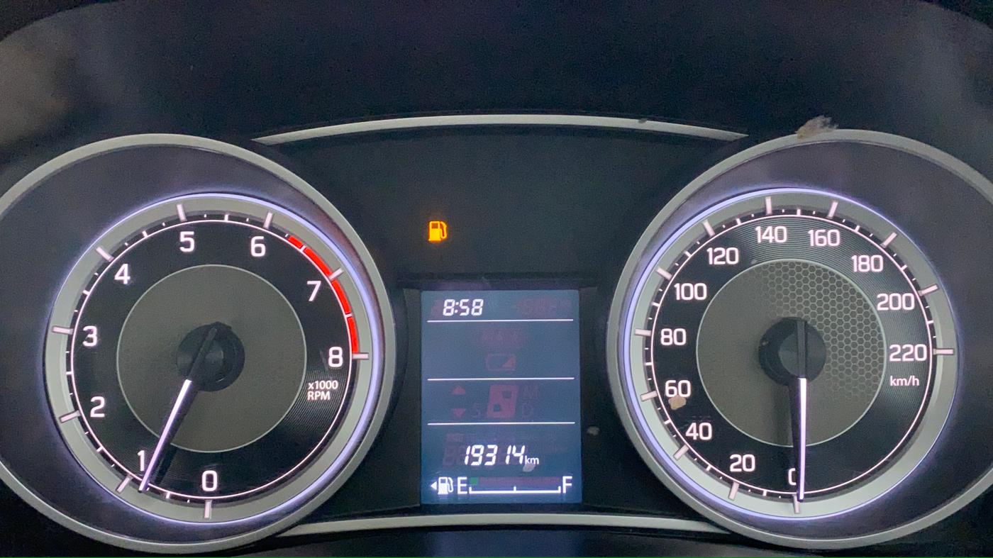 2018 Maruti Dzire VXI, Petrol, Manual, 19,387 km, Odometer Image