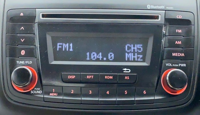 2018 Maruti Dzire VXI, Petrol, Manual, 19,387 km, Infotainment System