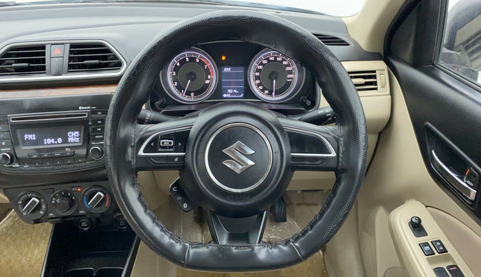 2018 Maruti Dzire VXI, Petrol, Manual, 19,387 km, Steering Wheel Close Up