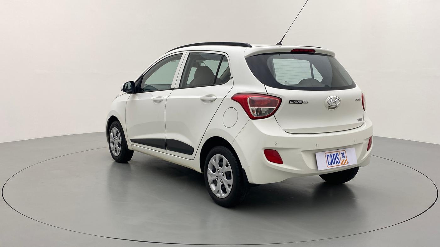 2016 Hyundai Grand i10 SPORTZ 1.2 KAPPA VTVT, Petrol, Manual, 25,064 km, Left Back Diagonal