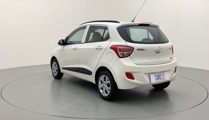 2016 Hyundai Grand i10 SPORTZ 1.2 KAPPA VTVT, Petrol, Manual, 25,064 km, Left Back Diagonal
