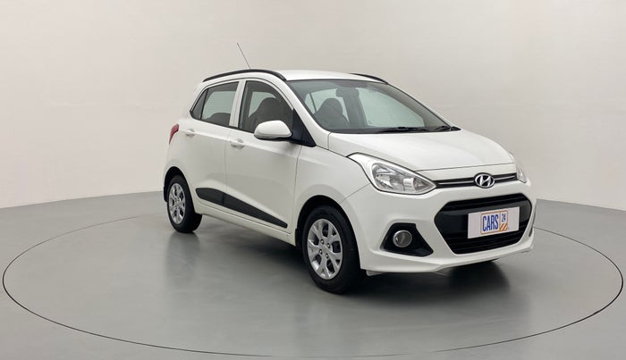 2016 Hyundai Grand i10 SPORTZ 1.2 KAPPA VTVT, Petrol, Manual, 25,064 km, Right Front Diagonal