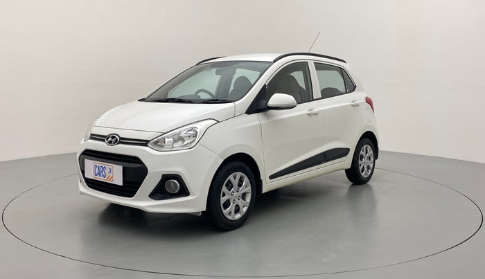 2016 Hyundai Grand i10 SPORTZ 1.2 KAPPA VTVT, Petrol, Manual, 25,064 km, Left Front Diagonal