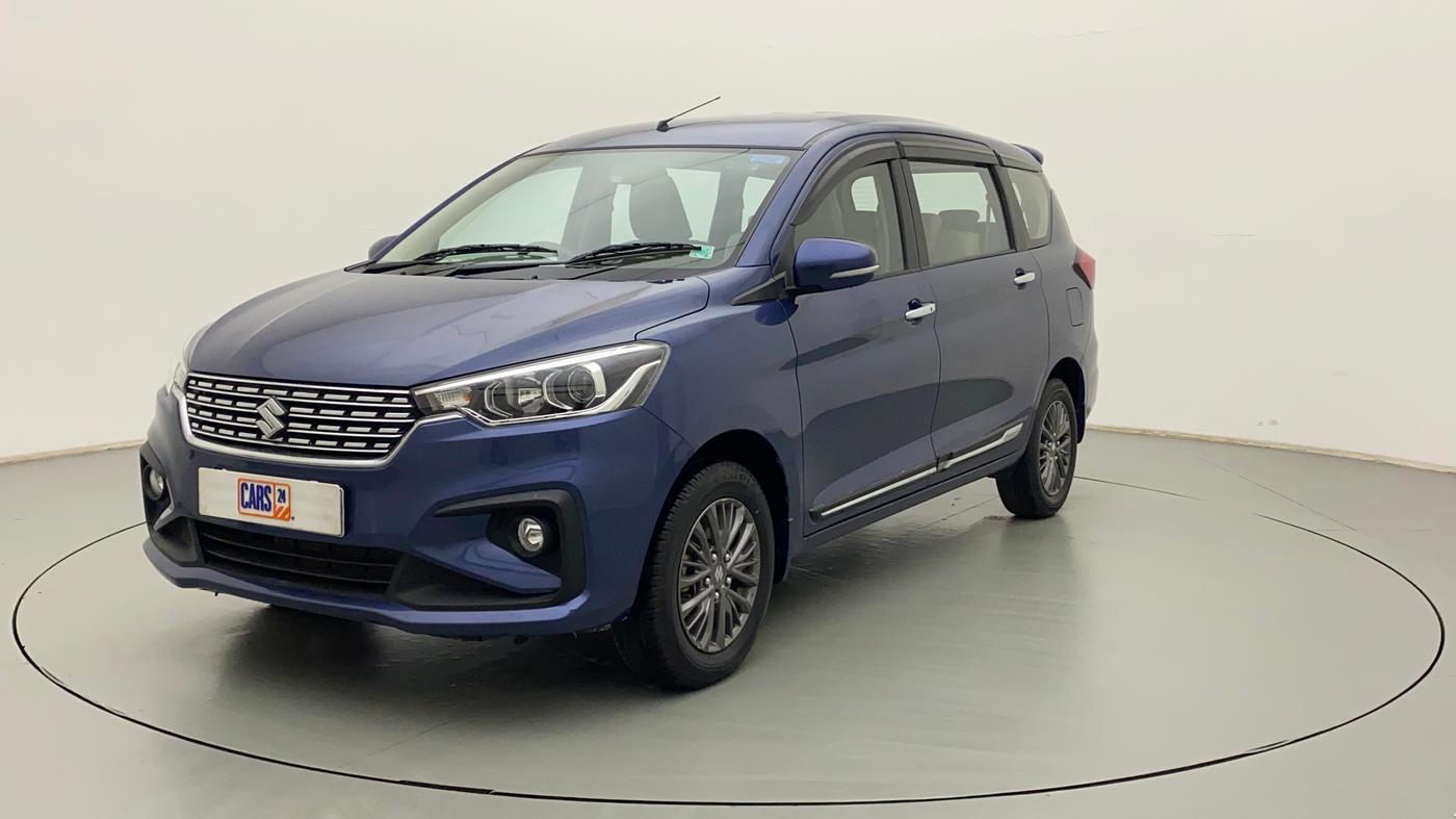 2021 Maruti Ertiga ZXI+ SHVS, Petrol, Manual, 5,963 km, Left Front Diagonal