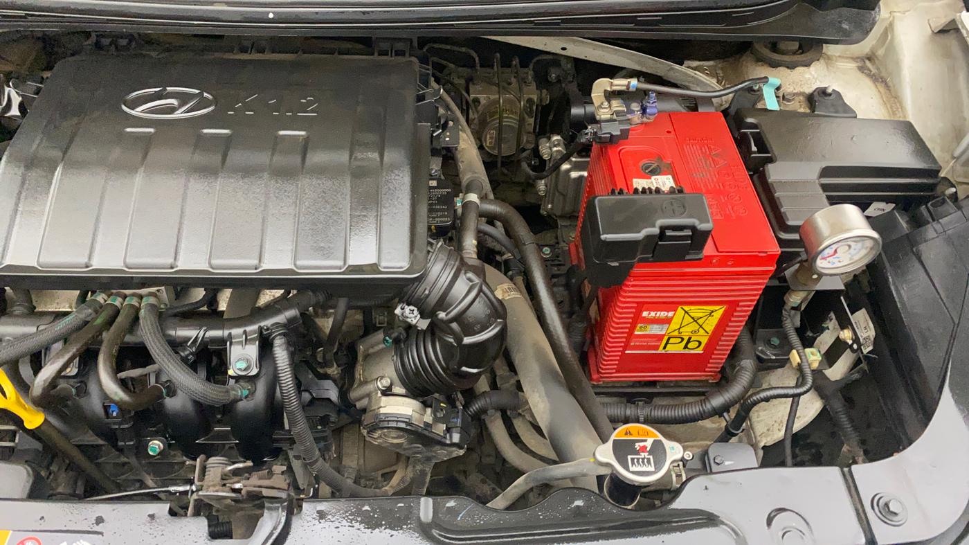 2022 Hyundai AURA S 1.2 CNG, CNG, Manual, 64,059 km, Engine View - Left
