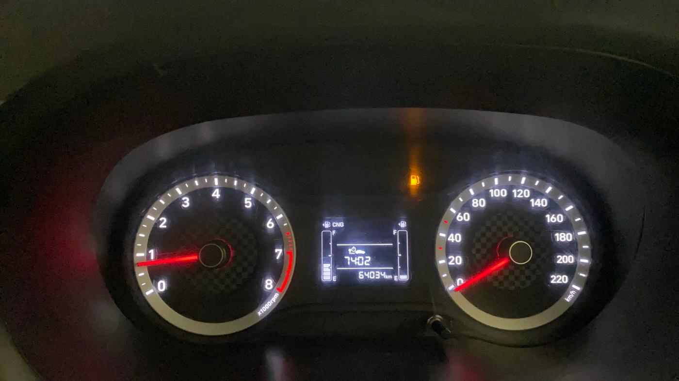 2022 Hyundai AURA S 1.2 CNG, CNG, Manual, 64,059 km, Odometer Image