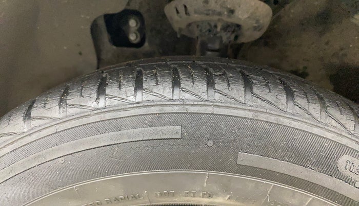 2019 Hyundai GRAND I10 NIOS SPORTZ AMT 1.2 KAPPA VTVT, Petrol, Automatic, 44,884 km, Left Front Tyre Tread