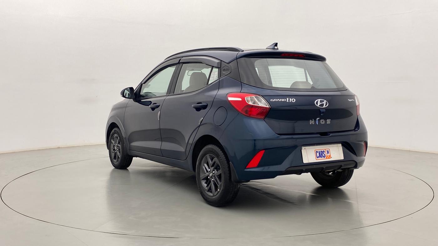 2020 Hyundai GRAND I10 NIOS SPORTZ PETROL, Petrol, Manual, 10,735 km, Left Back Diagonal