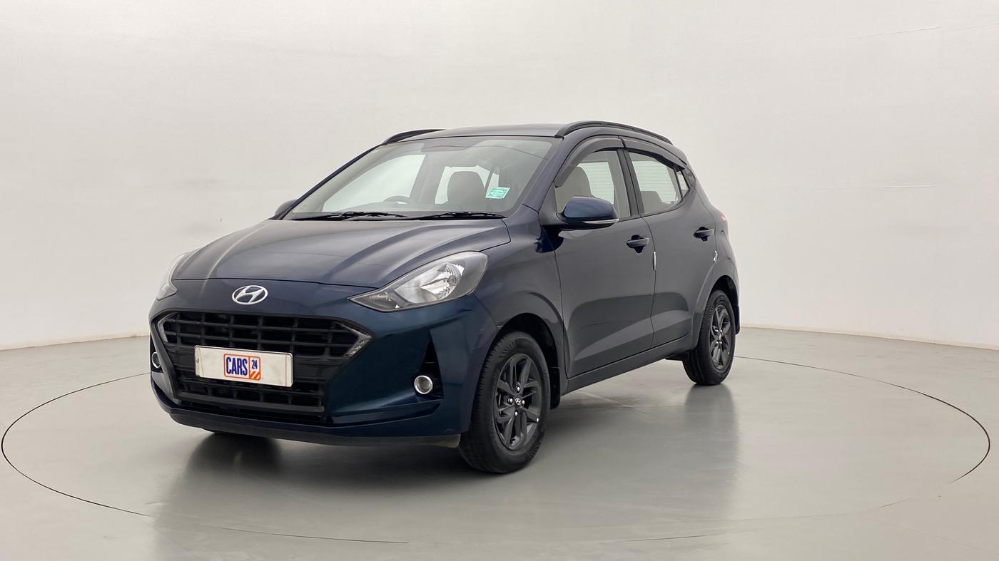 2020 Hyundai GRAND I10 NIOS SPORTZ PETROL, Petrol, Manual, 10,735 km, Left Front Diagonal