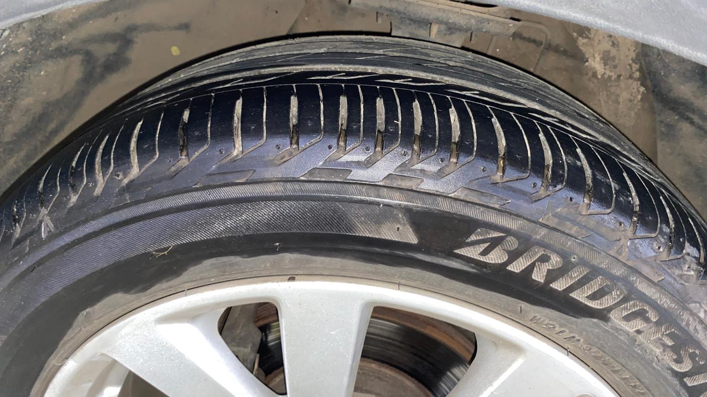 2022 MG ASTOR SMART 1.5 MT, Petrol, Manual, 33,203 km, Left Front Tyre Tread