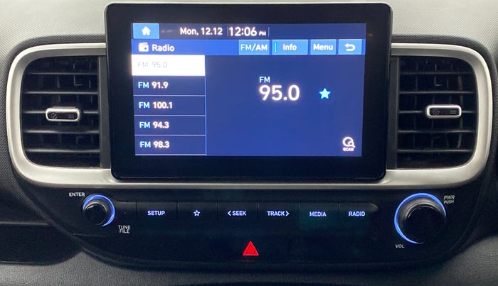 2021 Hyundai VENUE S Plus MT 1.2 Kappa, Petrol, Manual, 15,464 km, Infotainment System