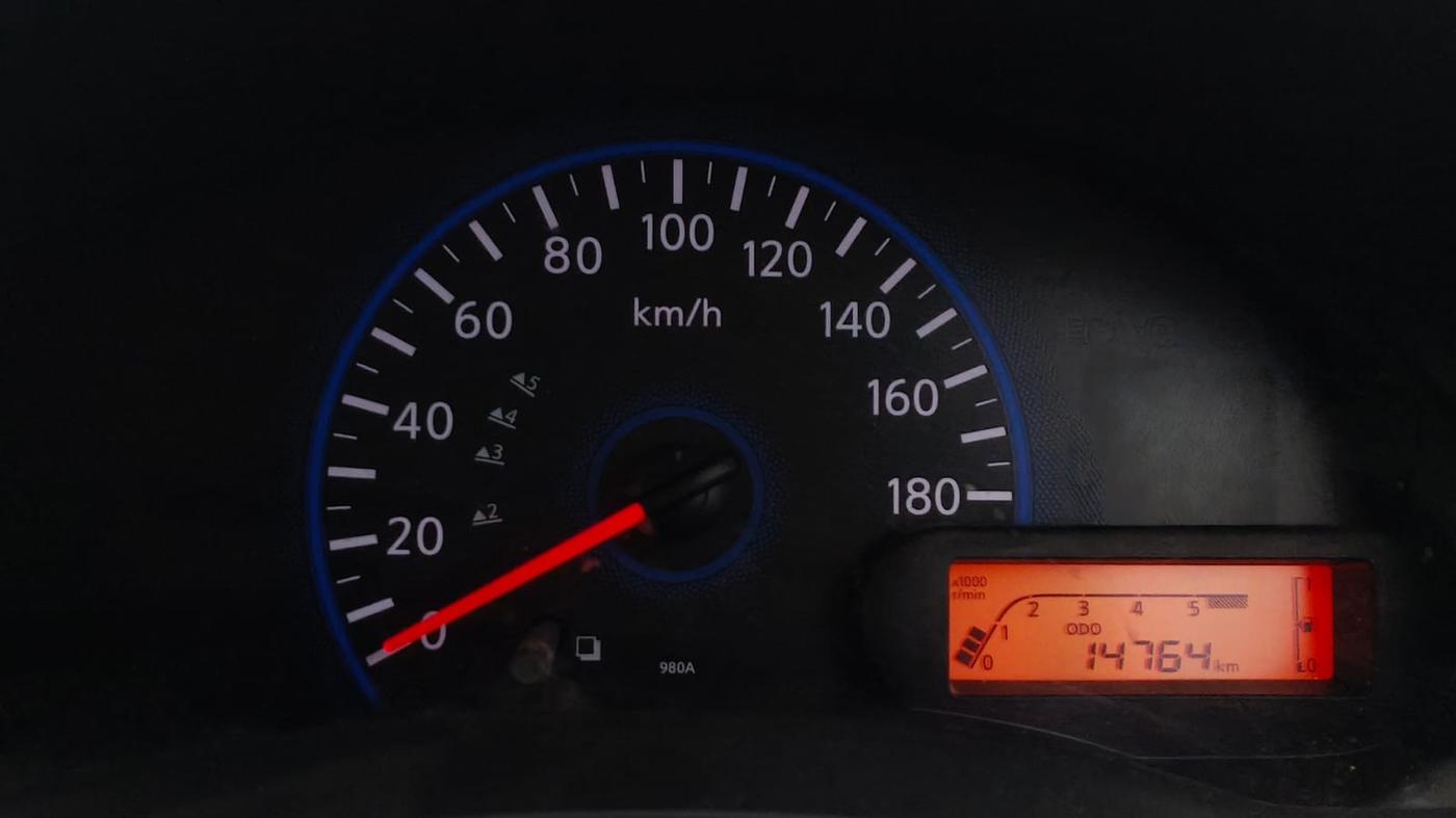 2015 Datsun Go T, Petrol, Manual, 14,826 km, Odometer Image