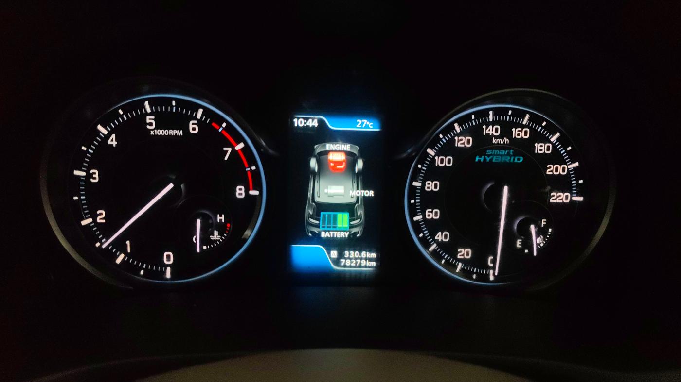 2021 Maruti Ertiga ZXI+ SHVS, Petrol, Manual, 78,275 km, Odometer Image