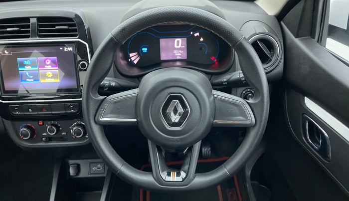 2022 Renault Kwid CLIMBER MT 1.0, Petrol, Manual, 13,472 km, Steering Wheel Close Up