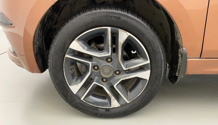 2017 Tata TIGOR XZ (O) PETROL, Petrol, Manual, 85,939 km, Left Front Wheel