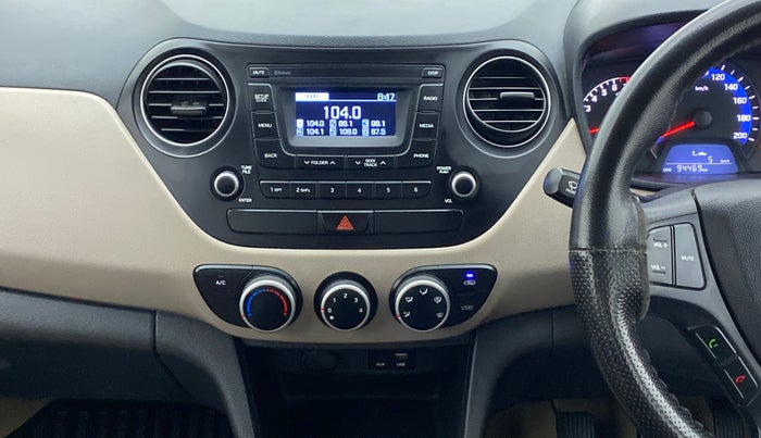 2017 Hyundai Xcent E PLUS, Petrol, Manual, 94,525 km, Air Conditioner