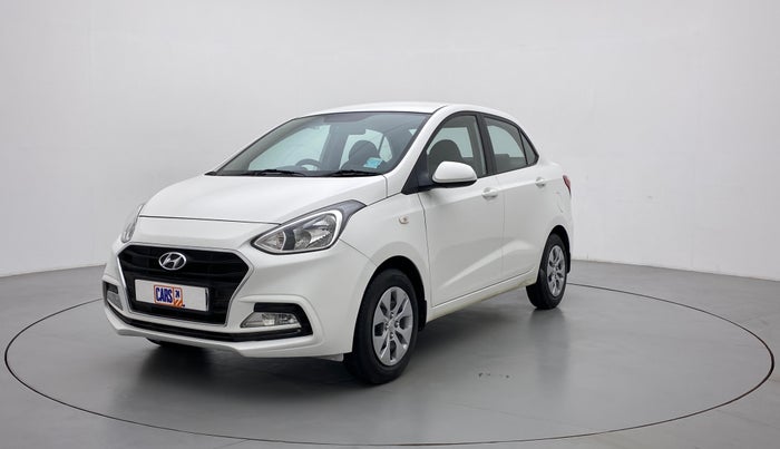 2017 Hyundai Xcent E PLUS, Petrol, Manual, 94,525 km, Left Front Diagonal