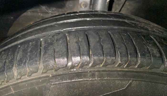 2018 Maruti Baleno DELTA CVT PETROL 1.2, Petrol, Automatic, 95,503 km, Left Front Tyre Tread