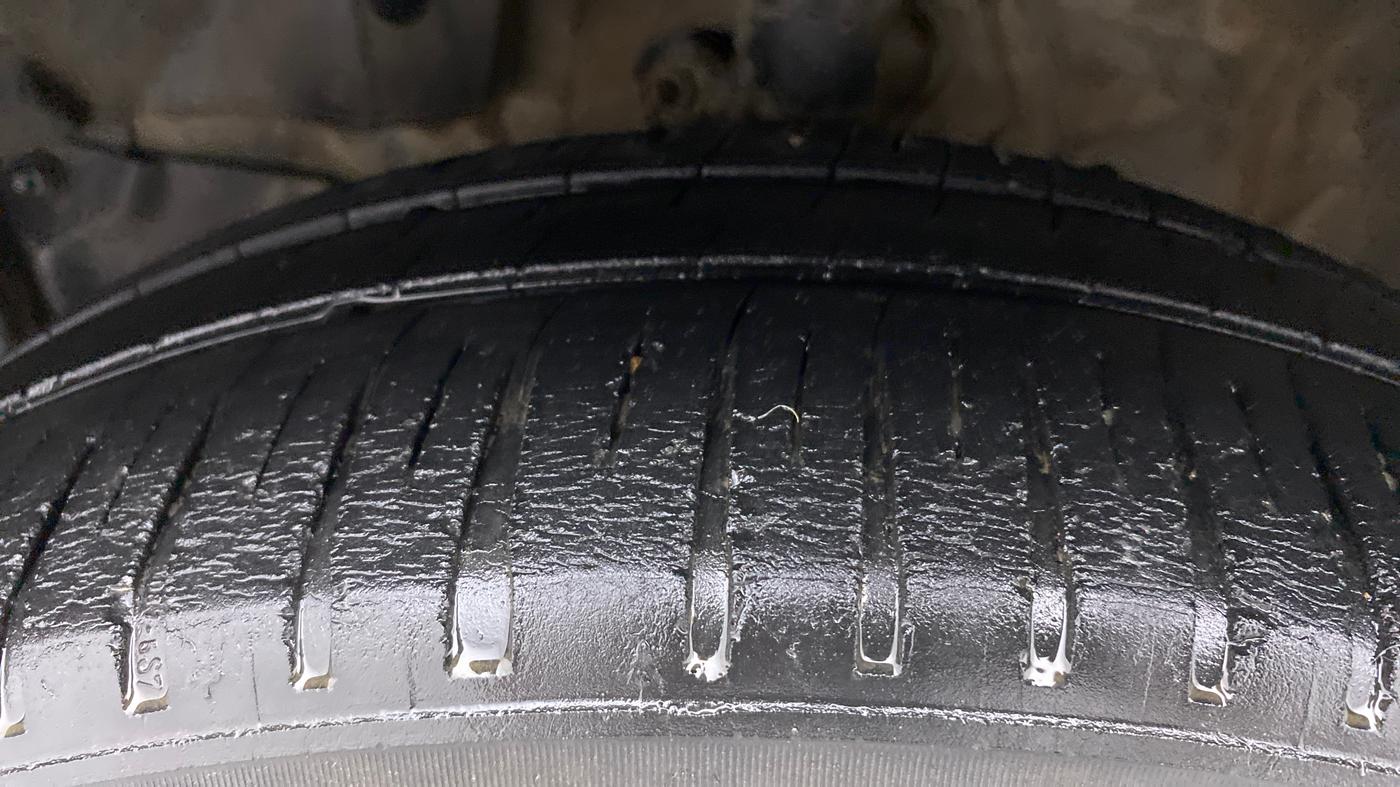 2017 Honda Jazz 1.2 V AT, Petrol, Automatic, 86,310 km, Left Front Tyre Tread