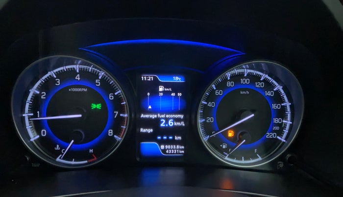 2017 Maruti Baleno ZETA PETROL 1.2, Petrol, Manual, 43,330 km, Odometer Image