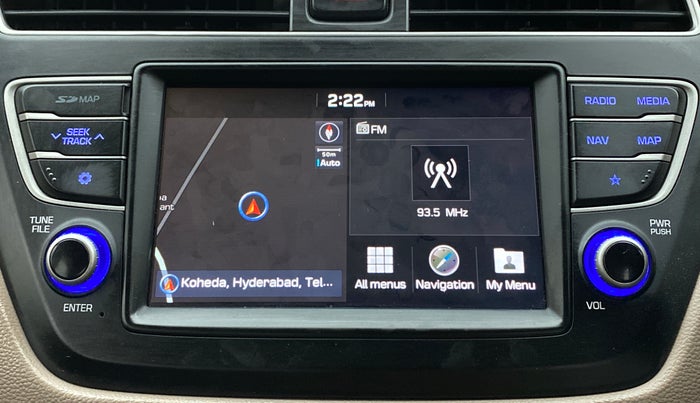 2020 Hyundai Elite i20 1.2 SPORTS PLUS VTVT, Petrol, Manual, 43,968 km, Infotainment System