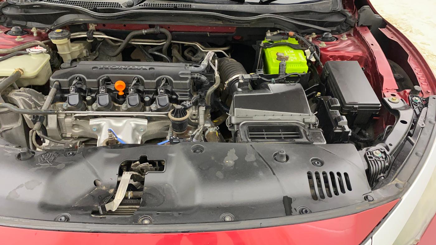 2019 Honda Civic 1.8L I-VTEC V CVT, Petrol, Automatic, 1,05,057 km, Engine View - Left