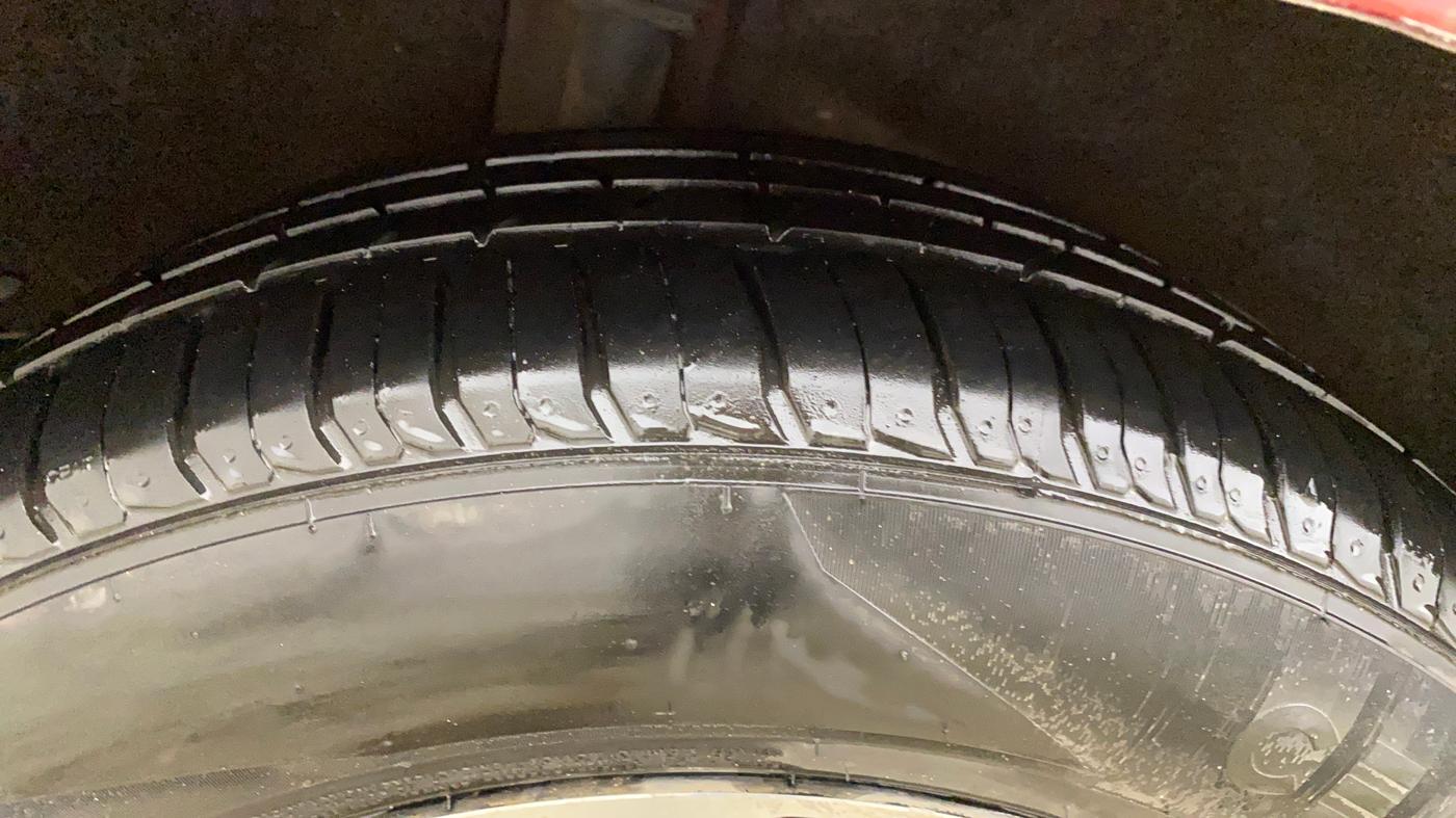 2019 Honda Civic 1.8L I-VTEC V CVT, Petrol, Automatic, 1,05,057 km, Right Rear Tyre Tread