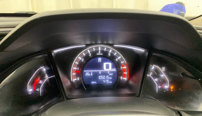 2019 Honda Civic 1.8L I-VTEC V CVT, Petrol, Automatic, 1,05,008 km, Odometer Image