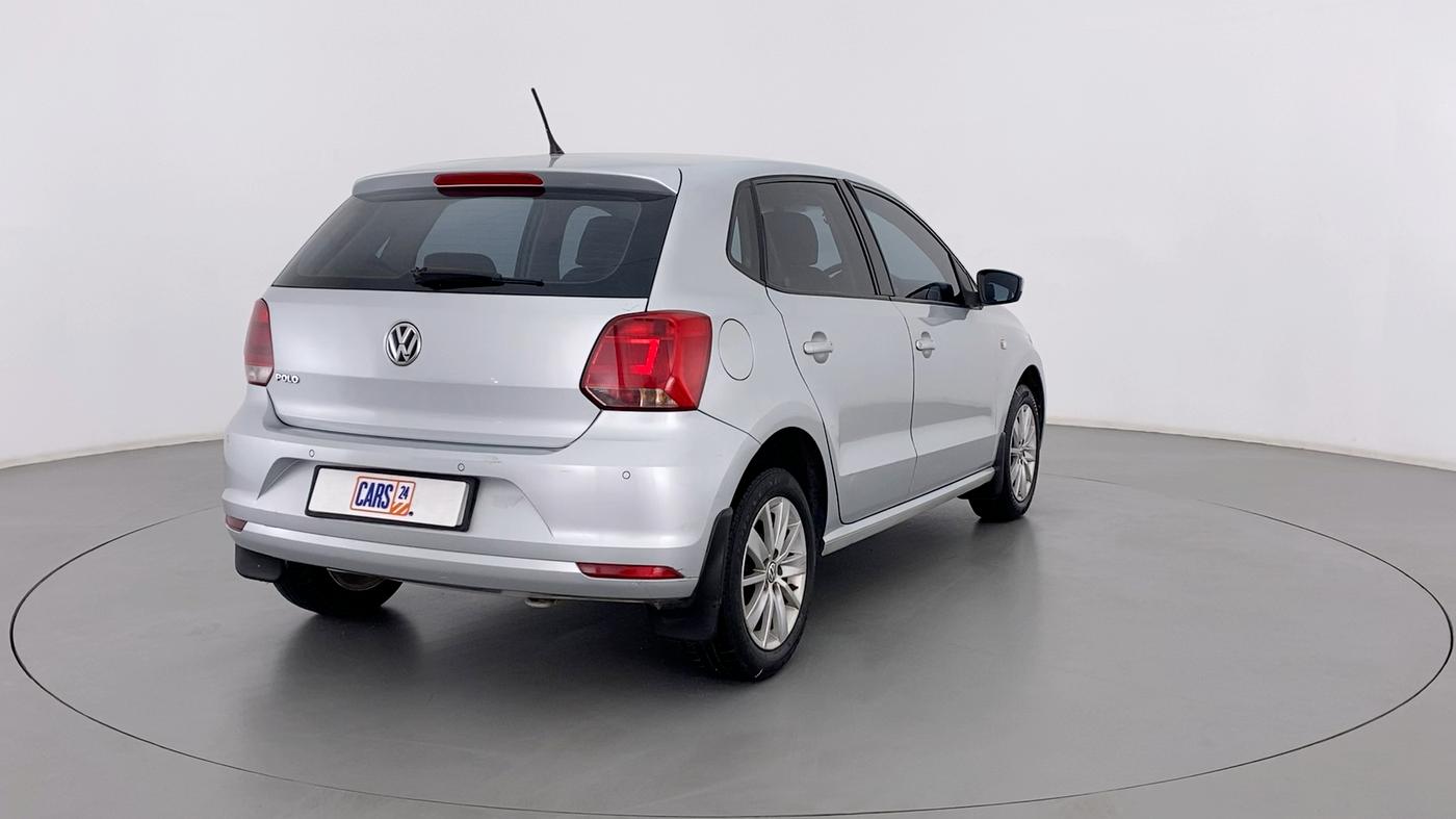 2015 Volkswagen Polo HIGHLINE1.2L PETROL, Petrol, Manual, 77,007 km, Right Back Diagonal