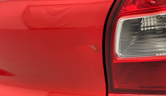 2017 Maruti Baleno ZETA PETROL 1.2, Petrol, Manual, 73,813 km, Dicky (Boot door) - Slightly dented