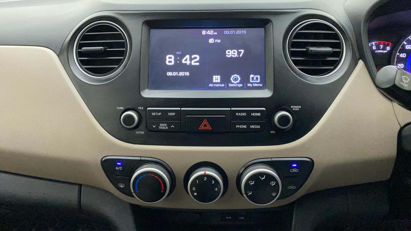 2017 Hyundai Grand i10 SPORTZ (O) 1.2 KAPPA VTVT, Petrol, Manual, 31,018 km, Air Conditioner