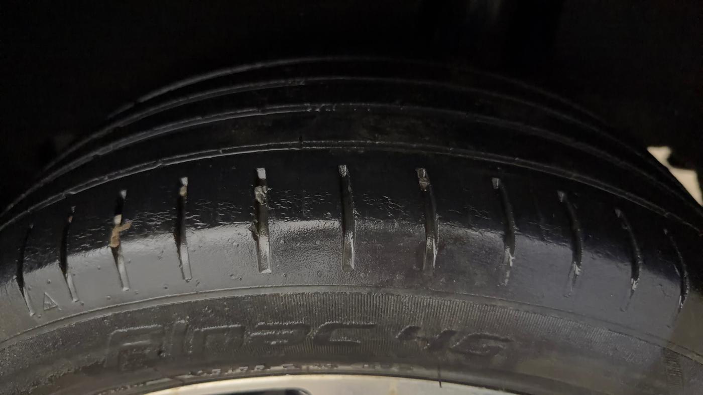 2019 Maruti Baleno ZETA CVT PETROL 1.2, Petrol, Automatic, 62,438 km, Left Rear Tyre Tread
