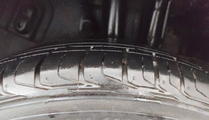 2021 Tata NEXON XZA PLUS PETROL, Petrol, Automatic, 21,016 km, Left Rear Tyre Tread