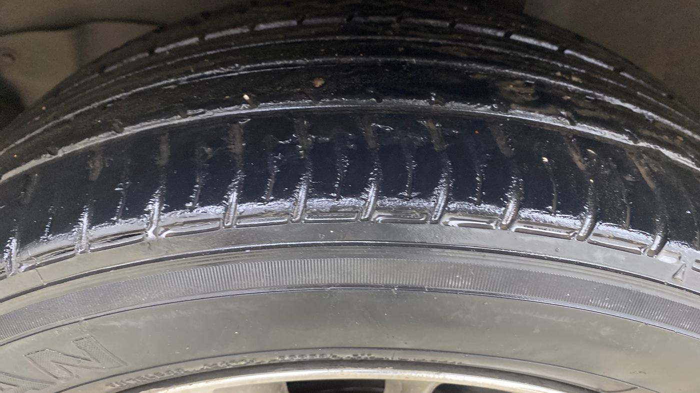 2014 Toyota Corolla Altis VL CVT PETROL, Petrol, Automatic, 78,576 km, Left Front Tyre Tread