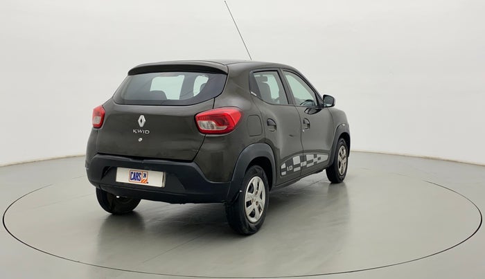 2017 Renault Kwid RXT 1.0 AMT (O), CNG, Automatic, 42,954 km, Right Back Diagonal