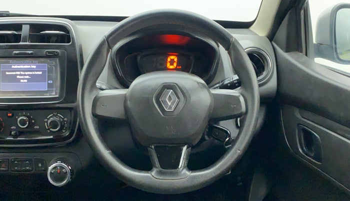 2017 Renault Kwid RXT 1.0 AMT (O), CNG, Automatic, 42,954 km, Steering Wheel Close Up