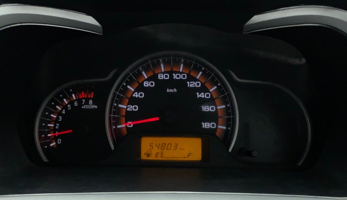 2016 Maruti Alto K10 VXI, Petrol, Manual, 54,803 km, Odometer Image