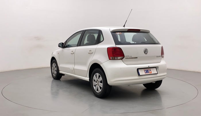 2012 Volkswagen Polo TRENDLINE 1.2L DIESEL, Diesel, Manual, 1,05,242 km, Left Back Diagonal