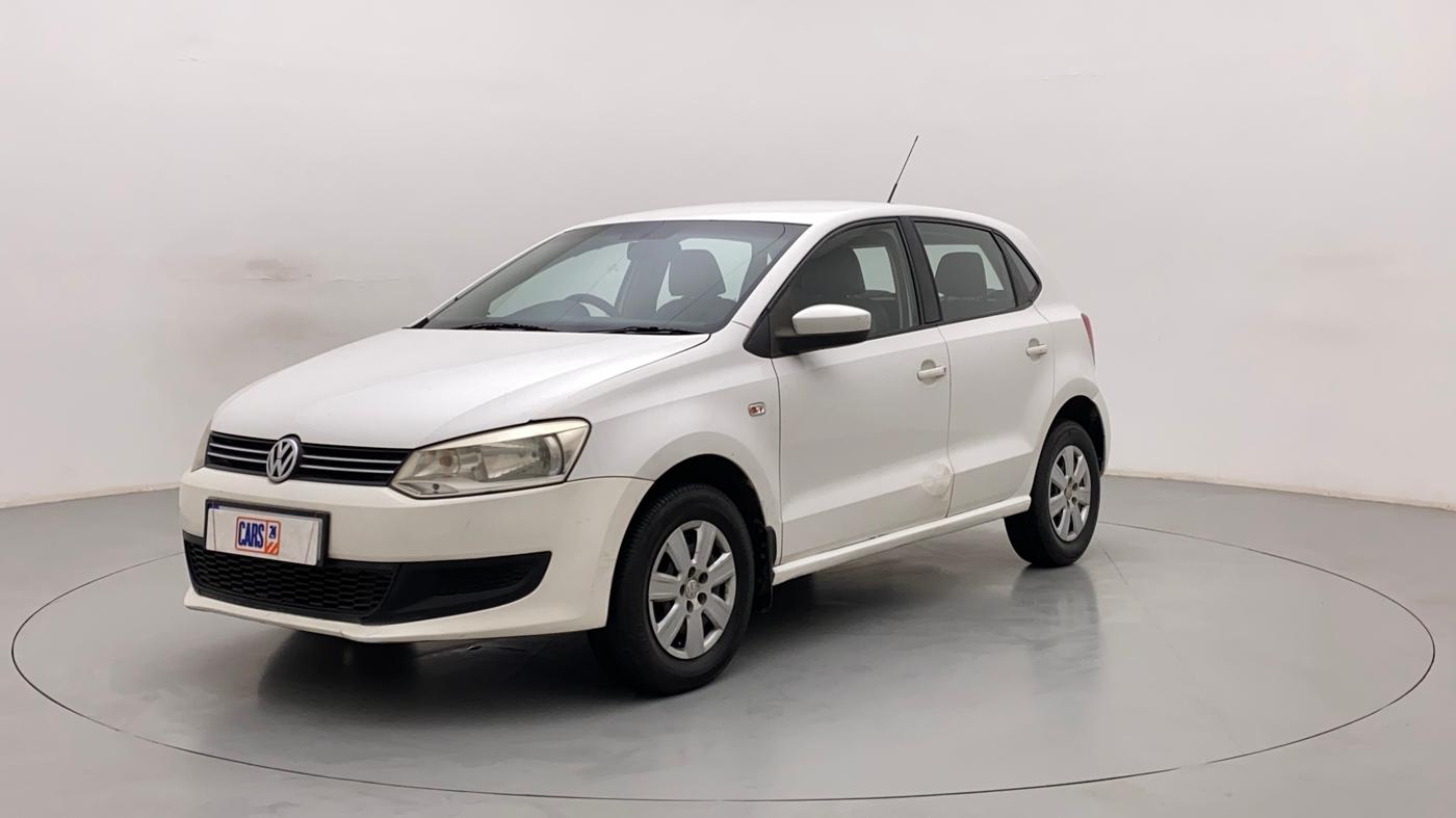 2012 Volkswagen Polo TRENDLINE 1.2L DIESEL, Diesel, Manual, 1,05,242 km, Left Front Diagonal