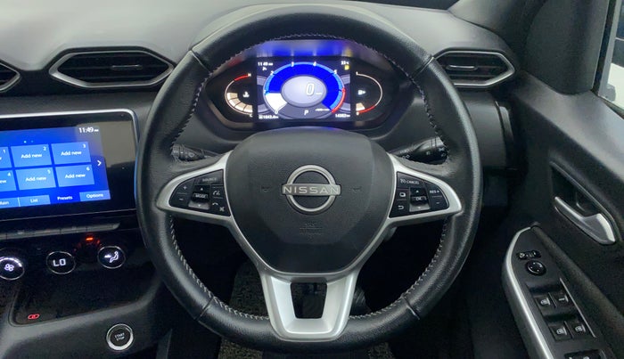 2022 Nissan MAGNITE XV PREMIUM TURBO CVT, Petrol, Automatic, 14,382 km, Steering Wheel Close Up