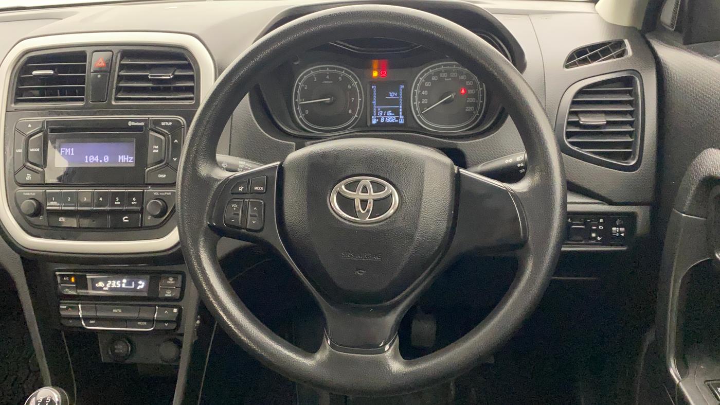 2022 Toyota URBAN CRUISER MID GRADE MT, Petrol, Manual, 81,351 km, Steering Wheel Close Up