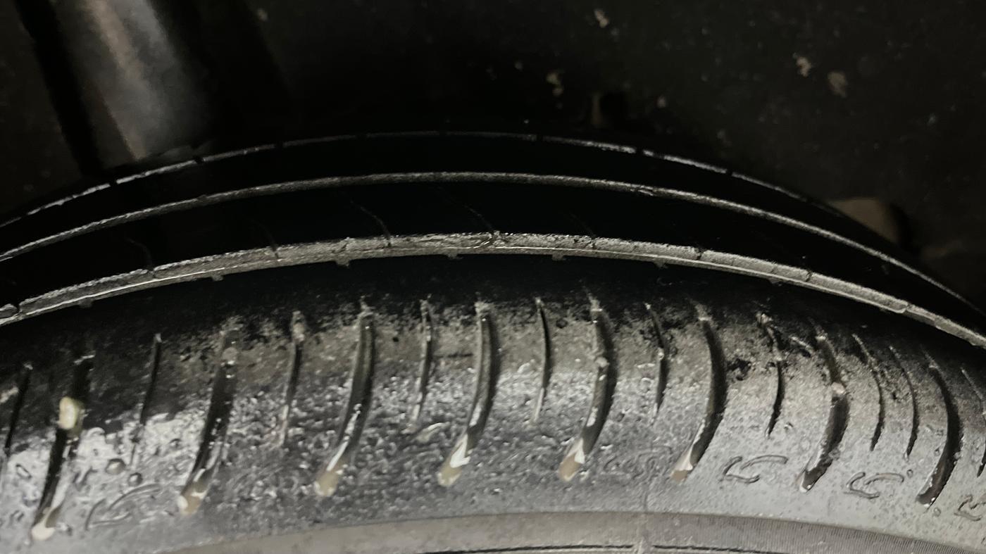 2020 Maruti Baleno DELTA PETROL 1.2, Petrol, Manual, 83,938 km, Right Rear Tyre Tread