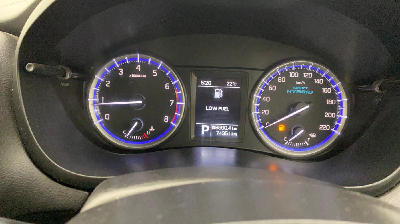 2021 Maruti S Cross ZETA AT 1.5, Petrol, Automatic, 74,349 km, Odometer Image