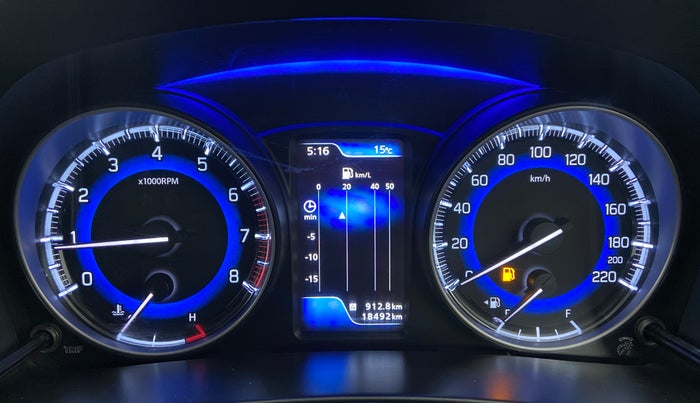 2019 Maruti Baleno ZETA PETROL 1.2, Petrol, Manual, 18,470 km, Odometer Image