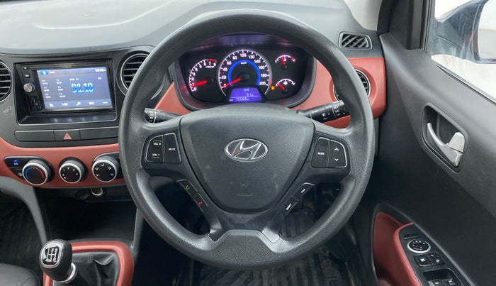 2016 Hyundai Grand i10 1.2 SPORTZ PRIME EDITION VTVT, Petrol, Manual, 75,568 km, Steering Wheel Close Up