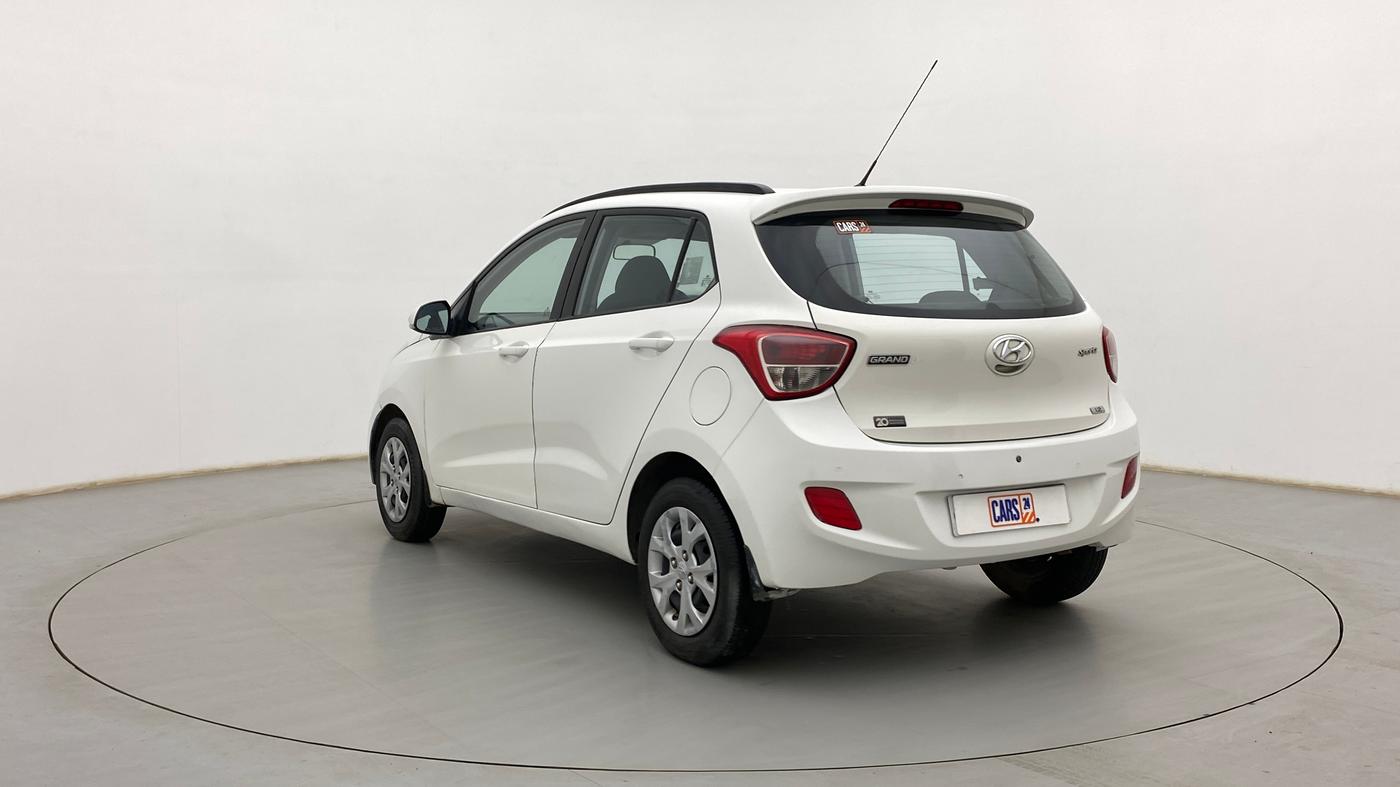 2016 Hyundai Grand i10 1.2 SPORTZ PRIME EDITION VTVT, Petrol, Manual, 75,568 km, Left Back Diagonal
